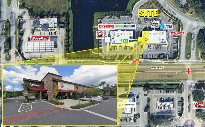 Pictures of Retail, Restaurant property located at 11891 University Blvd, Orlando, FL 32817 for lease - image #1
