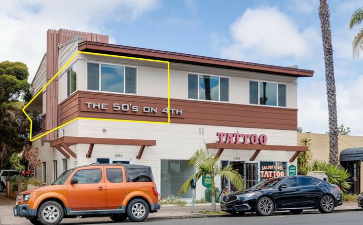 Pictures of Retail, Office property located at 3952 - 3958 4th Ave, San Diego, CA 92103 for lease - image #1