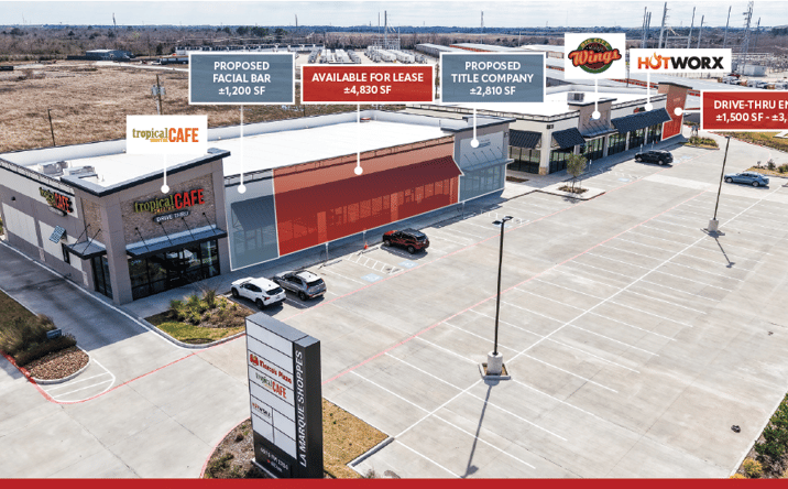 Pictures of Retail property located at 4975 FM1764, La Marque, TX 77568 for lease - image #1