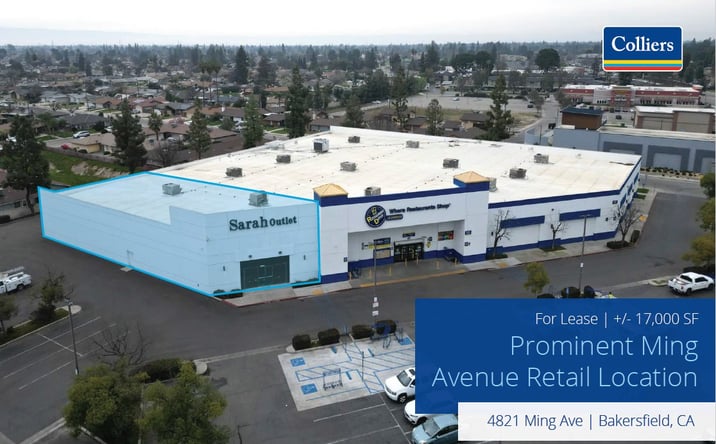 Pictures of Retail property located at 4821 Ming Ave, Bakersfield, CA 93309 for lease - image #1