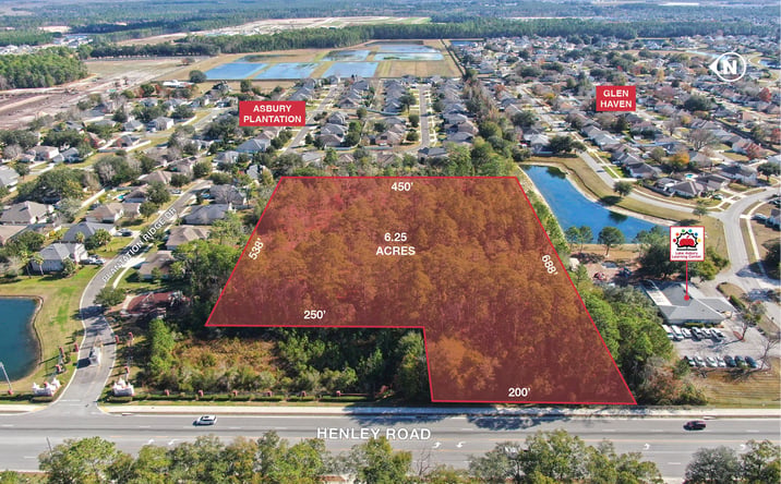 Pictures of Land property located at 0 Henley Road, Green Cove Springs, FL 32043 for lease - image #1