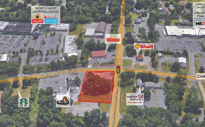 Pictures of Retail, Office property located at 1276 Route 206, Montgomery, NJ 08558 for lease - image #1