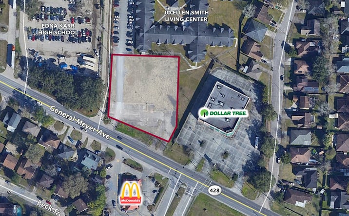 Pictures of Retail, Office, Land property located at 4500 General Meyer Ave, New Orleans, LA 70131 for lease - image #1