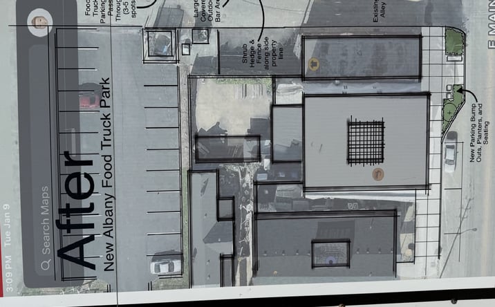 Pictures of Retail, Office property located at 215 E Main St, New Albany, IN 47150 for lease - image #1