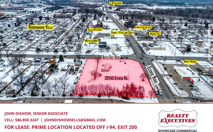 Pictures of Retail, Office, Special Purpose property located at 25745 Ecorse Rd, Taylor, MI 48180 for lease - image #1