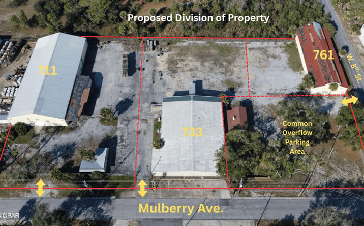 Pictures of Industrial property located at 761 Mulberry Avenue, Panama City, FL 32401 for lease - image #1