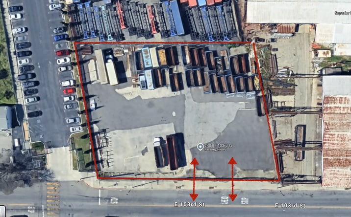 Pictures of Industrial, Land property located at 2401 E 103rd St, Los Angeles, CA 90002 for lease - image #1