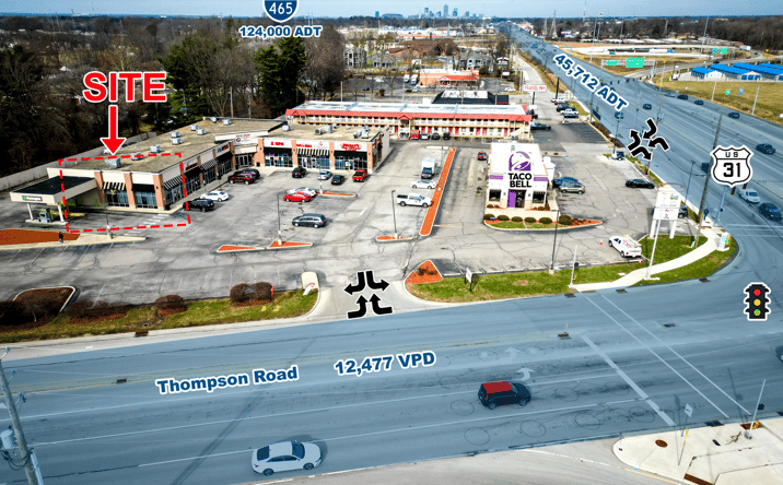 Pictures of Retail, Office, Special Purpose property located at 404 E Thompson Rd, Indianapolis, IN 46227 for lease - image #1