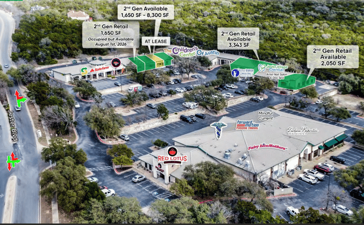 Pictures of Retail, Office, Restaurant property located at 6507 Jester Boulevard, Austin, TX 78750 for lease - image #1
