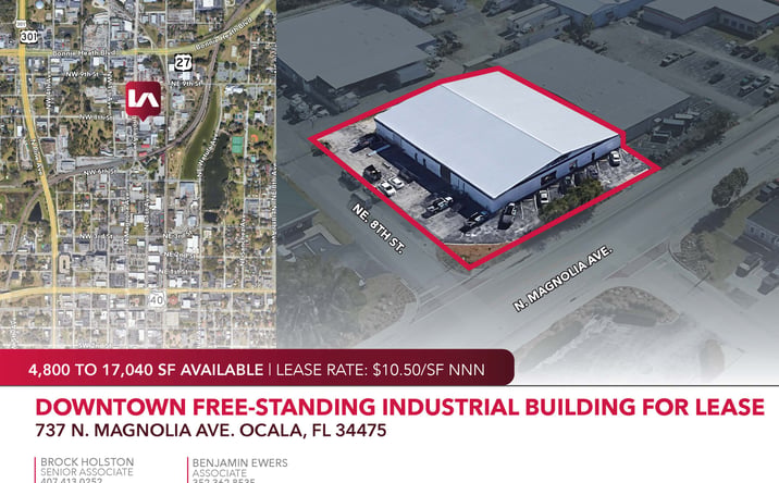 Pictures of Industrial property located at 737 N Magnolia Ave, Ocala, FL 34475 for lease - image #1