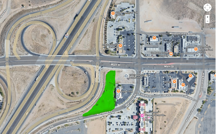 Pictures of Land property located at 13105 Main St, Hesperia, CA 92345 for lease - image #1