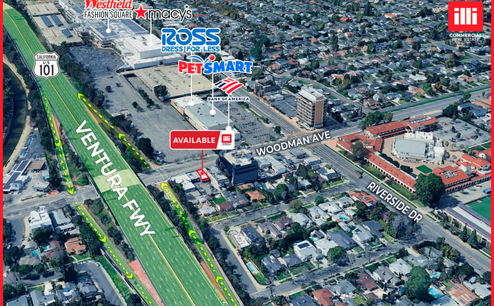Pictures of Retail, Restaurant property located at 4720 Woodman Ave, Los Angeles, CA 91423 for lease - image #1