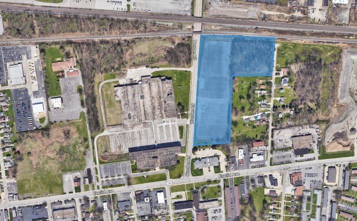 Pictures of Land property located at Worden Road, Wickliffe, OH 44092 for lease - image #1