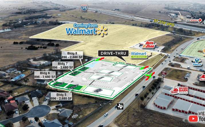 Pictures of Retail, Office property located at 160 County Road 313, Jarrell, TX 76537 for lease - image #1