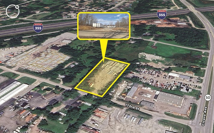 Pictures of Land, Industrial property located at 4810 173rd St, Country Club Hills, IL 60478 for lease - image #1