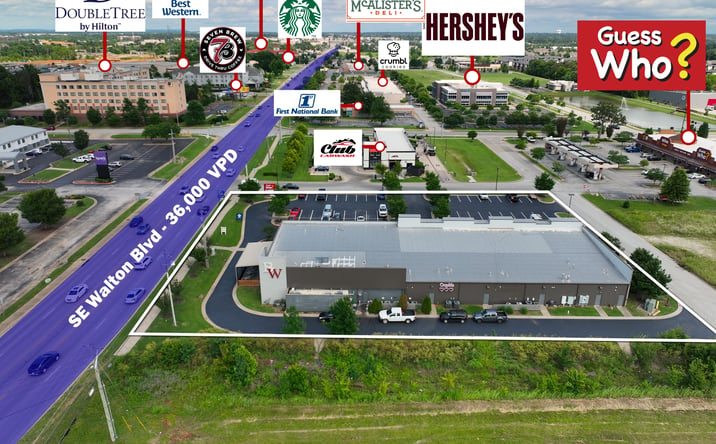 Pictures of Retail property located at 3600 SE Guess Who Dr, Bentonville, AR 72712 for lease - image #1
