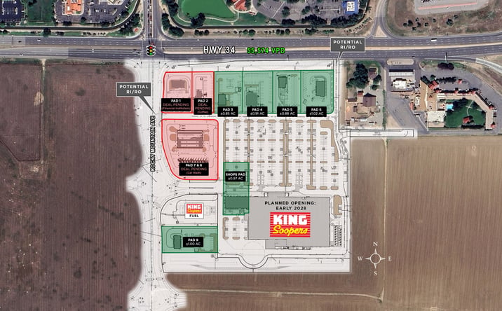 Pictures of Retail property located at 5542 E Eisenhower Blvd, Loveland, CO 80537 for lease - image #1