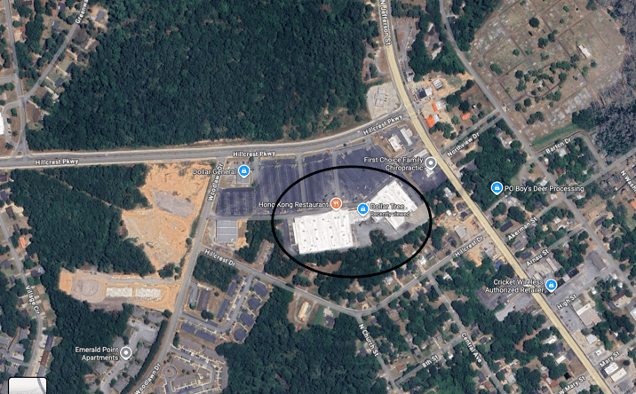 Pictures of Retail, Office, Restaurant property located at Hillcrest Pkwy, Dublin, GA 31021 for lease - image #1