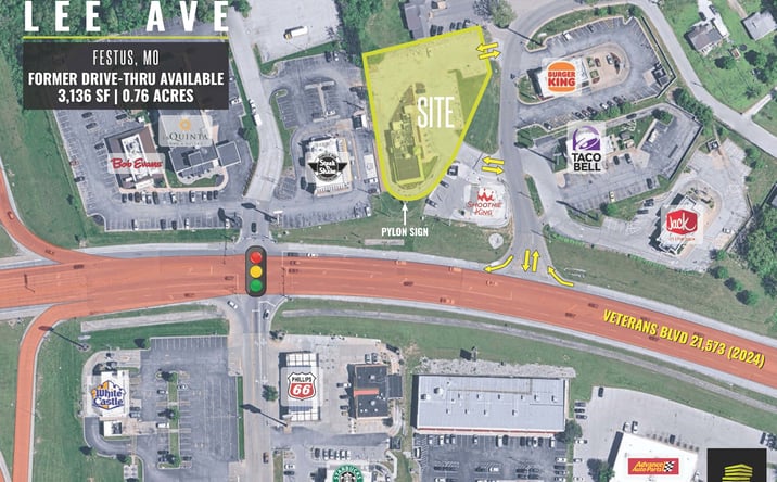 Pictures of Retail property located at 807 Lee Ave, Festus, MO 63028 for lease - image #1