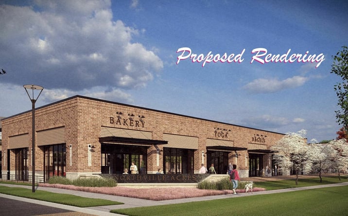 Pictures of Retail, Land property located at 42261 Seven Mile Road, Northville, MI 48167 for lease - image #1