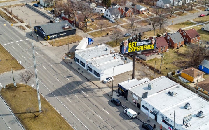 Pictures of Industrial, Retail, Office property located at 12738 E Eight Mile Rd, Detroit, MI 48205 for lease - image #1