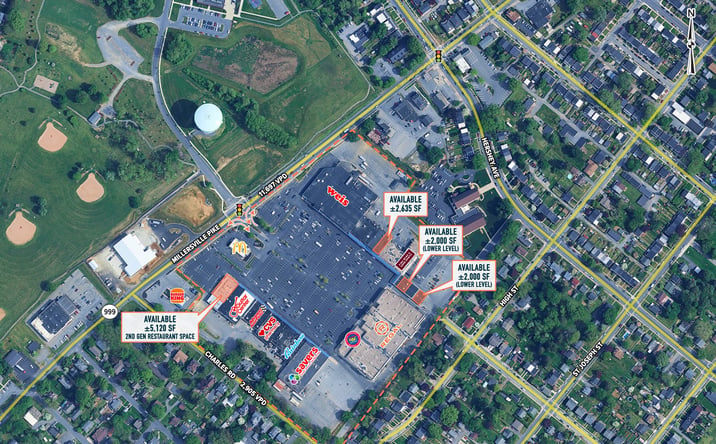 Pictures of Retail property located at 1234 Millersville Pike, Lancaster, PA 17603 for lease - image #1