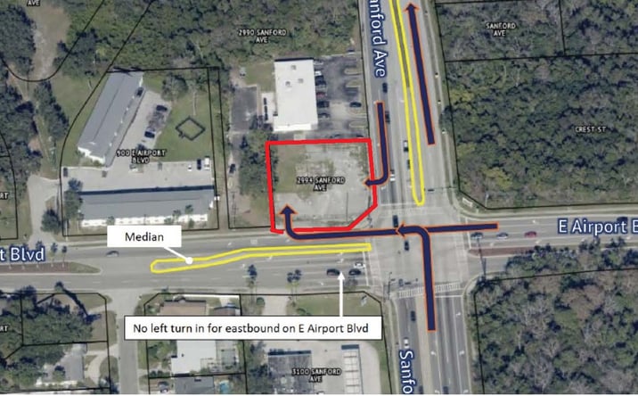 Pictures of Land property located at 2994 S Sanford Ave, Sanford, FL 32773 for lease - image #1