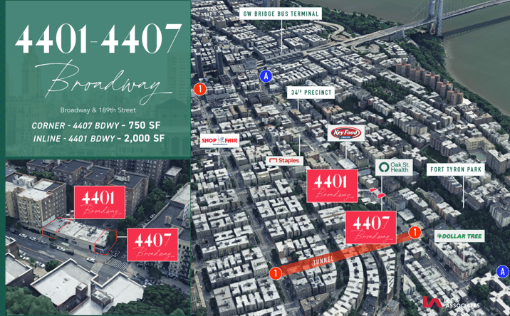 Pictures of Office property located at 4401 Broadway, New York, NY 10040 for lease - image #1