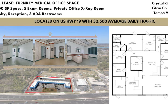 Pictures of Office property located at 936 N Suncoast Blvd, Crystal River, FL 34429 for lease - image #1