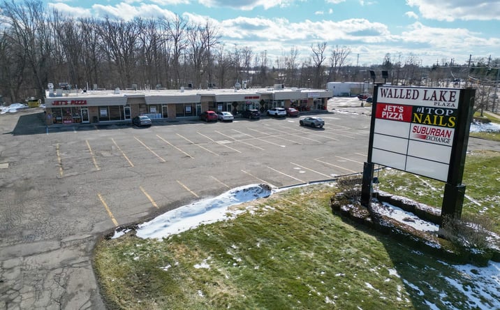 Pictures of Retail property located at 1110 N Pontiac Trail, Walled Lake, MI 48390 for lease - image #1