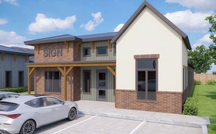 Pictures of Retail, Office property located at 6026 4th St, Lubbock, TX 79416 for lease - image #1