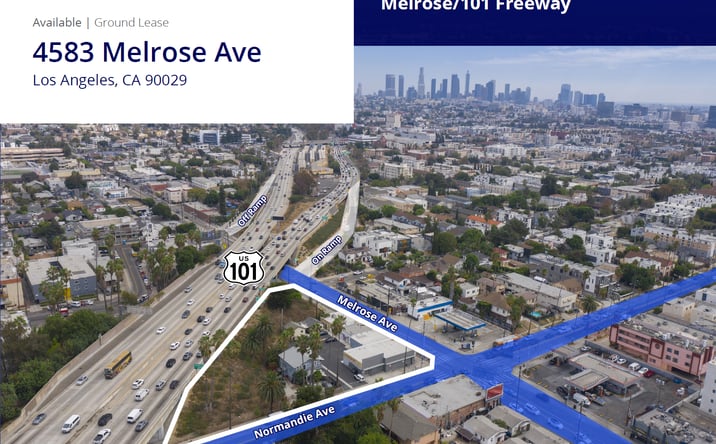 Pictures of Land property located at 4583 Melrose Ave, Los Angeles, CA 90029 for lease - image #1