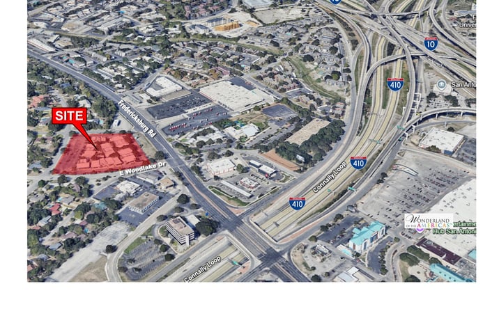 Pictures of Retail, Office property located at 4801-4885 Fredericksburg Rd, San Antonio, TX 78229 for lease - image #1