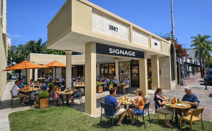 Pictures of Retail, Restaurant property located at 1567 Sunset Dr, Coral Gables, FL 33146 for lease - image #1