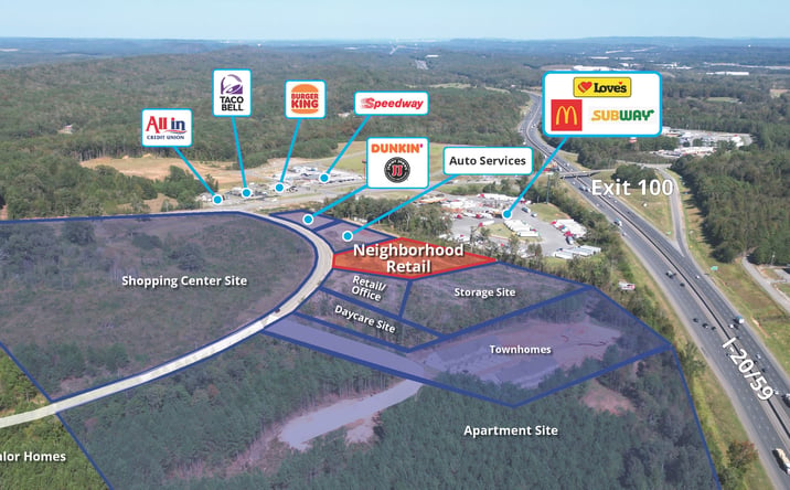 Pictures of Retail property located at 22189 AL-216, McCalla, AL 35111 for lease - image #1