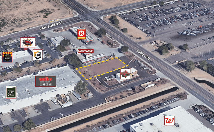Pictures of Retail, Land property located at 220 N 83rd Ave, Tolleson, AZ 85353 for lease - image #1