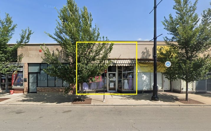 Pictures of Retail property located at 5710 W Belmont Avenue, Chicago, IL 60634 for lease - image #1