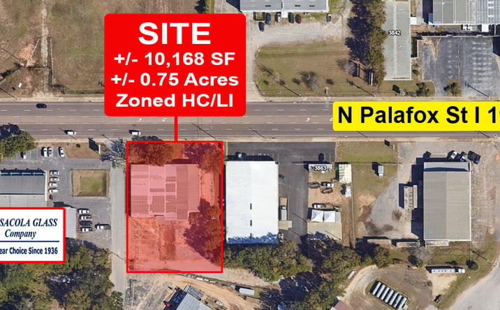 Pictures of Industrial property located at 3885 N Palafox St, Pensacola, FL 32505 for lease - image #1