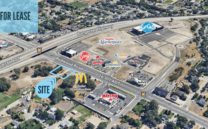 Pictures of Retail property located at 13859 S Redwood Rd, Bluffdale, UT 84065 for lease - image #1