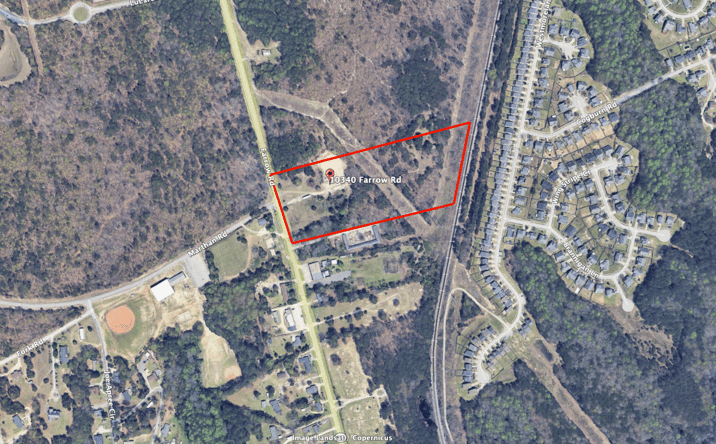 Pictures of Land property located at 10340 Farrow Rd, Blythewood, SC 29016 for lease - image #1
