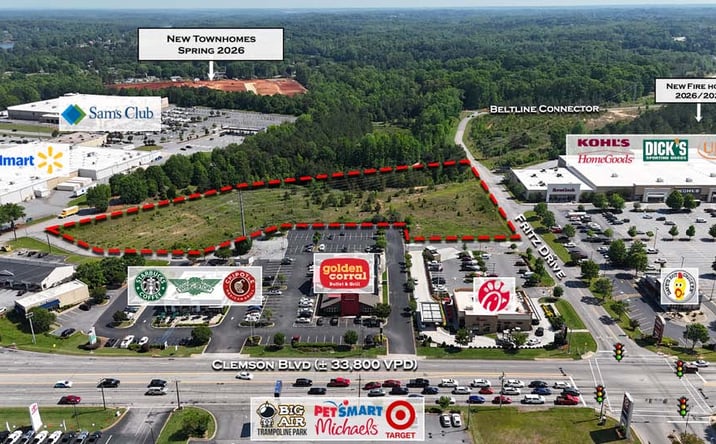 Pictures of Industrial, Retail, Land property located at 204 Fritz Drive, Anderson, SC 29621 for lease - image #1