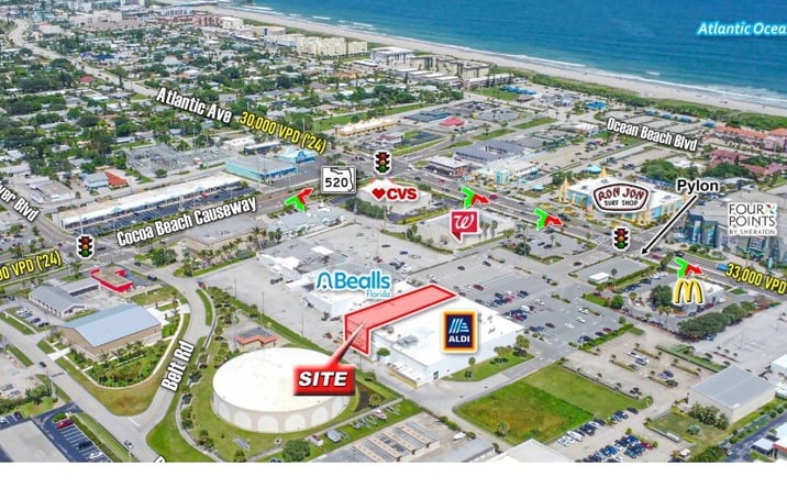 Pictures of Industrial property located at 100 Canaveral Plaza Blvd, Cocoa Beach, FL 32931 for lease - image #1