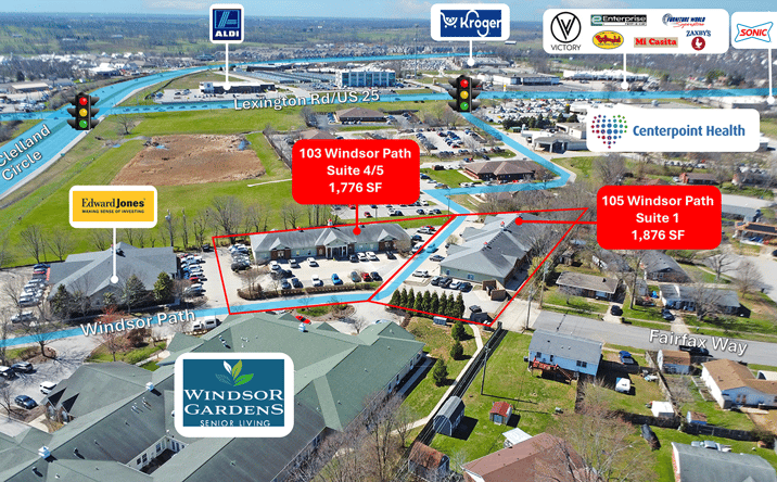 Pictures of Office property located at 103 Windsor Path, Georgetown, KY 40324 for lease - image #1