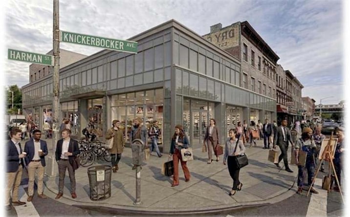 Pictures of Retail, Office, Restaurant, Special Purpose property located at 435 Knickerbocker Avenue, Brooklyn, NY 11237 for lease - image #1