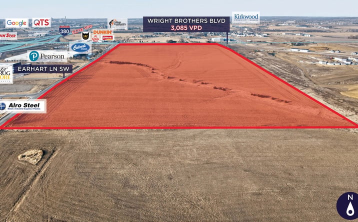 Pictures of Land property located at 205 Wright Brothers Blvd E, Cedar Rapids, IA 52404 for lease - image #1