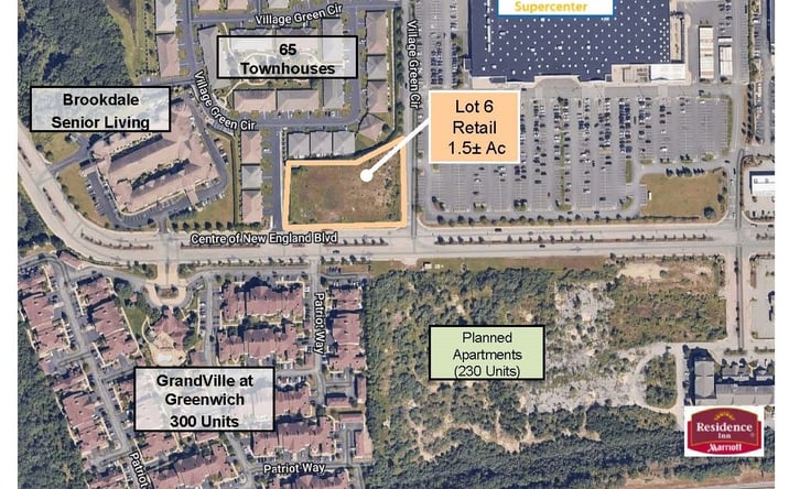 Pictures of Retail, Land property located at Centre of New England Blvd, Coventry, RI 02816 for lease - image #1
