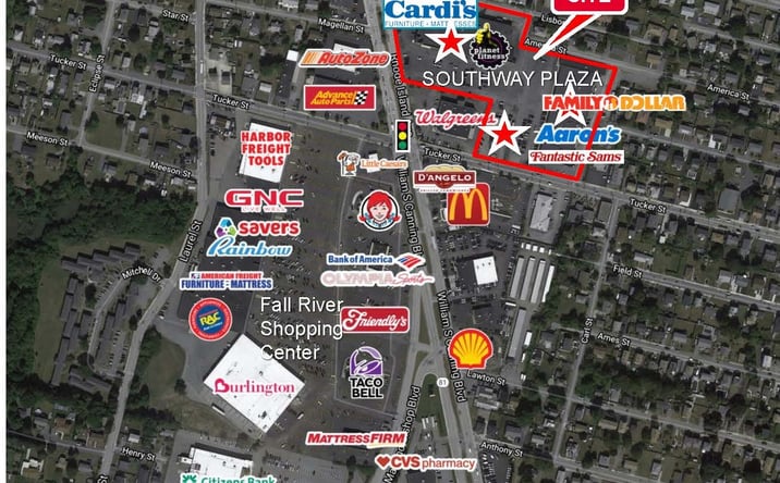 Pictures of Retail property located at 400 Rhode Island Ave, Fall River, MA 02721 for lease - image #1
