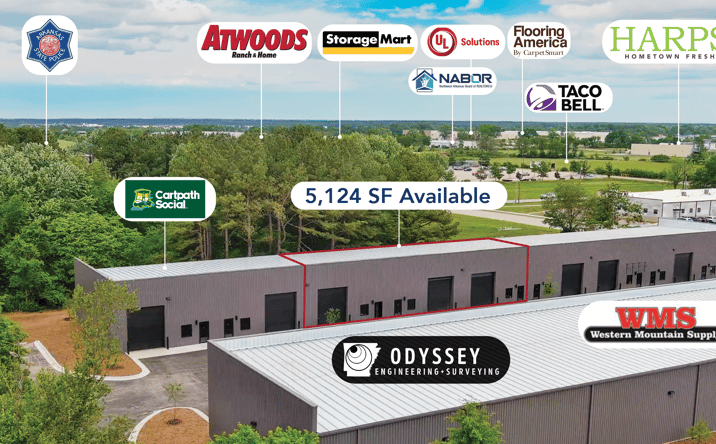 Pictures of Industrial property located at 122 Grant Place, Lowell, AR 72745 for lease - image #1