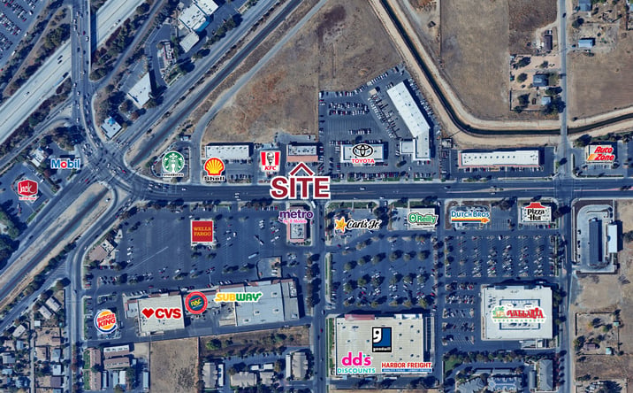 Pictures of Retail property located at 1170-1184 Country Club Drive, Madera, CA, Madera, US 93638 for lease - image #1
