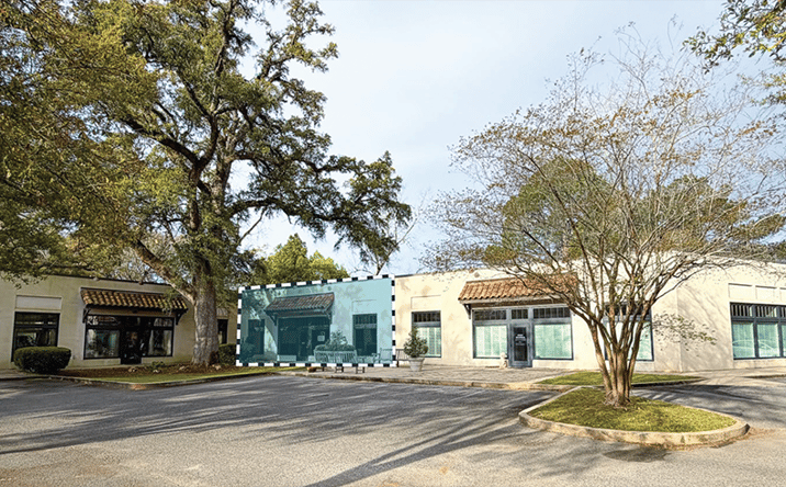 Pictures of Retail, Office property located at 2401 Old Shell Rd, Mobile, AL 36607 for lease - image #1